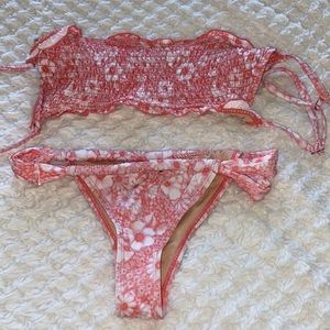 Cotton On Body - Pink floral bikini set!👙